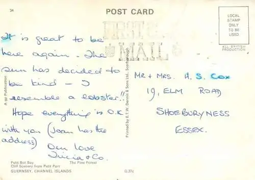 Channel Islands greetings from Guernsey multi view