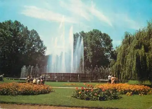 Hungary Budapest Margaret Island Fountain