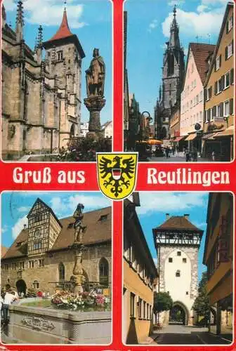 Germany Gruss aus Reutlingen multi view