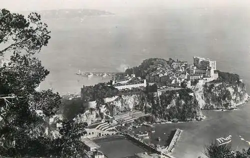 Monaco panoramic view 1949