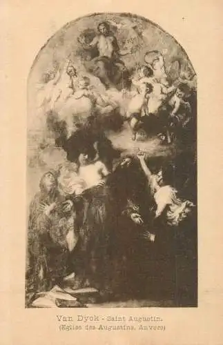 Van Dyck - Saint Augustin eglise des Augustina, Anvers