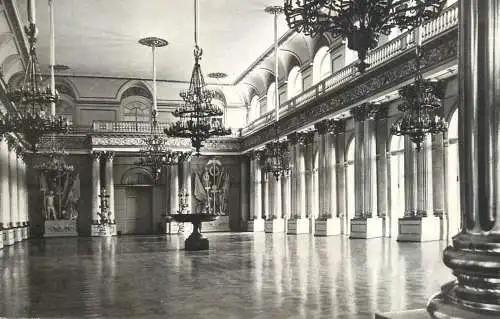 The Winter Palace interior chandeliers Saint Petersburg Russia