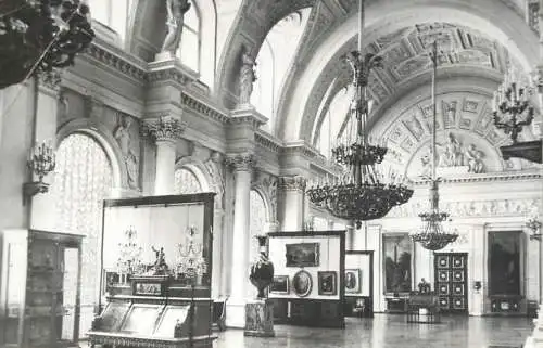 The Winter Palace interior Saint Petersburg Russia