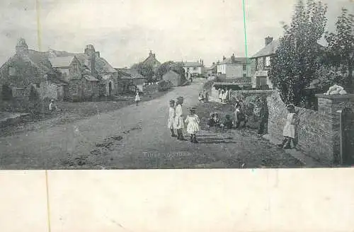 England Tintagel Cornwall children types and scenes