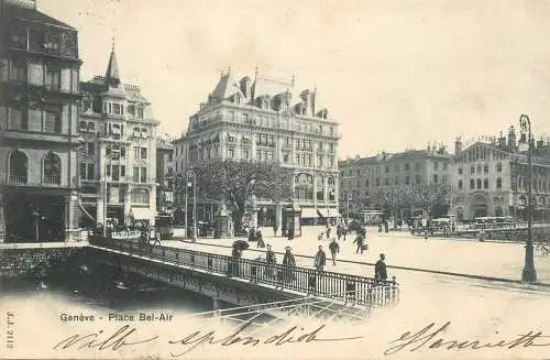 Geneva > Genève - Place Bel-Air