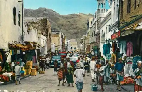 Aden Native Bazaar scene