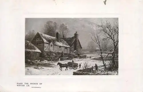 When the frosts of winter lie - Wordsworth