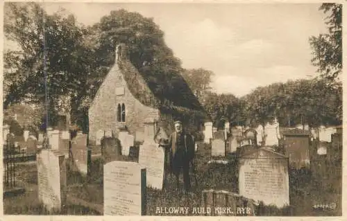 Scotland Ayr Alloway Auld Kirk cemetery