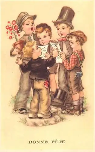 Enfants bonne fete