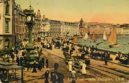 UK Isle of Man Douglas Loch Promenade