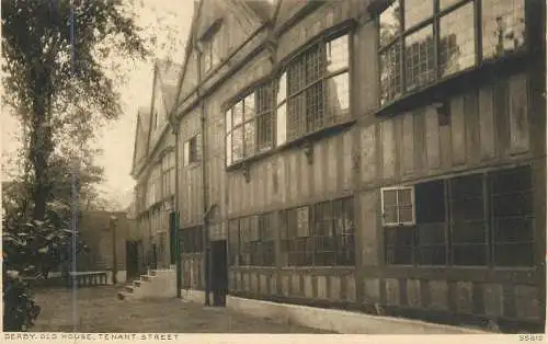 England Derby Tenant Street old house