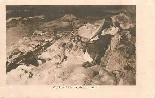 Cristo tentato nel deserto - Morelli