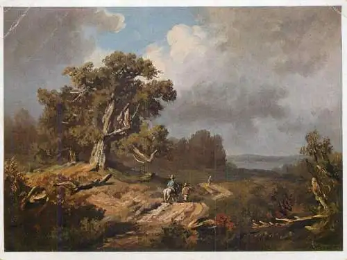 Landscape painting by A. Seidel signed artwork