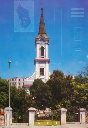Hungary Varpalota Evangelical Church
