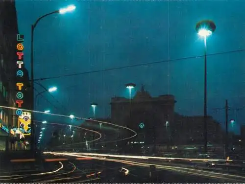 Hungary Budapest Baross  square night aspect