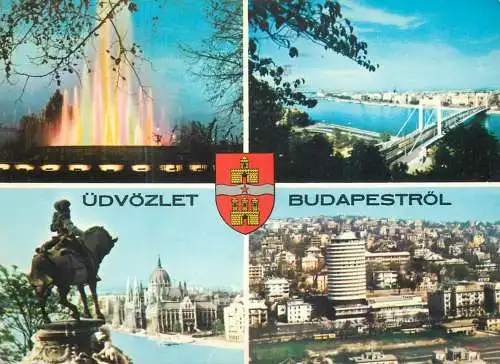 Hungary Budapest mult view