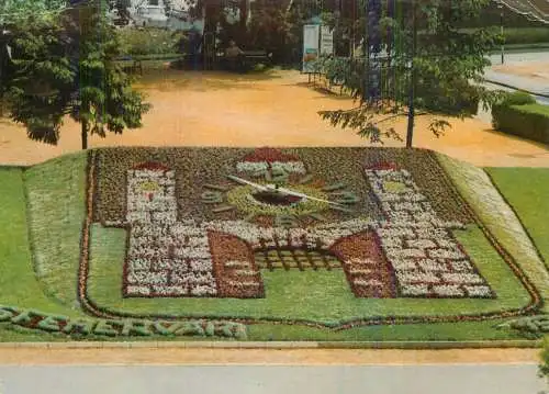 Hungary Szekesfehrvar Flower-clock