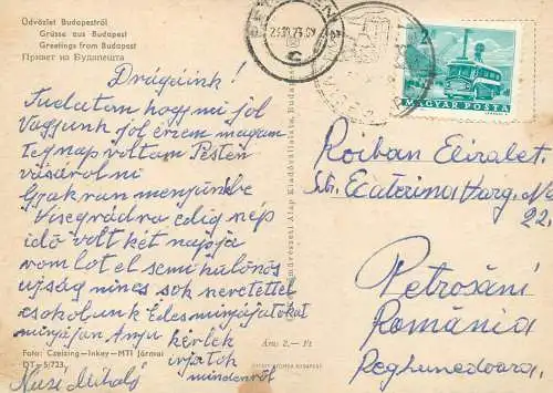 Hungary Greetings from Budapest multi view