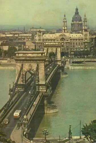 Hungary Budapest Kettenbrucke