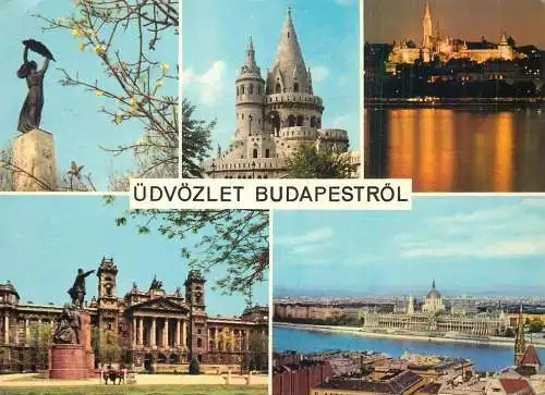 Hungary Budapest several sights and sites