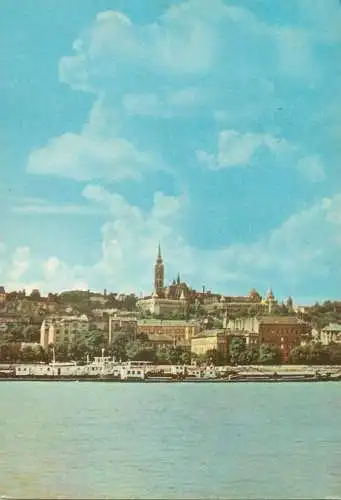 Hungary Budapest view of the Danube