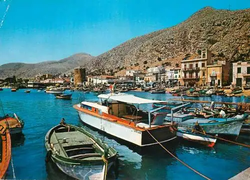 Italy Mondello harbour