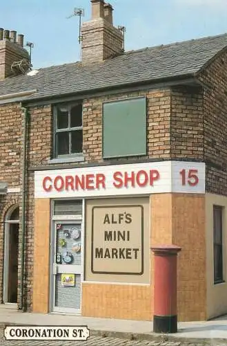 British television soap opera CORONATION ST Corner Shop