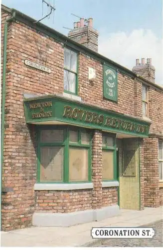 British television soap opera CORONATION ST Rovers Return Inn