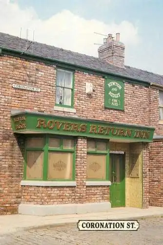 British television soap opera CORONATION ST Rovers Return Inn