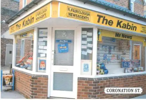 British television soap opera CORONATION ST The Kabin