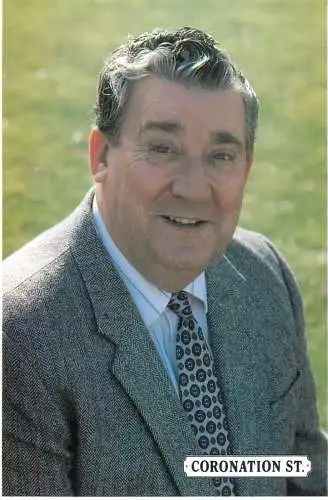 British television soap opera CORONATION ST Alf Roberts portrayed by Bryan Mosley