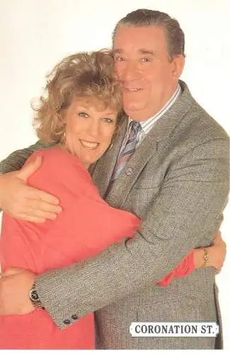 British television soap opera CORONATION ST Alf and Audrey Roberts fictional characters