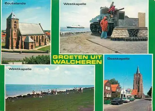 Netherlands Groeten uit Walcheren multi view