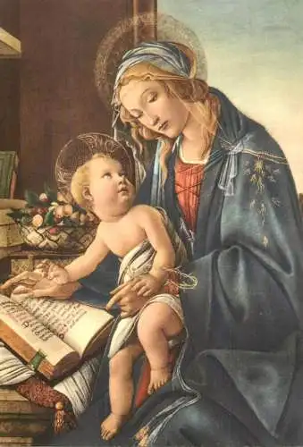 Virgin with the Child Botticelli painting