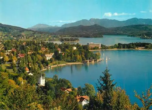Austria Kurort Portschach am Worthersee (Karnten) general view