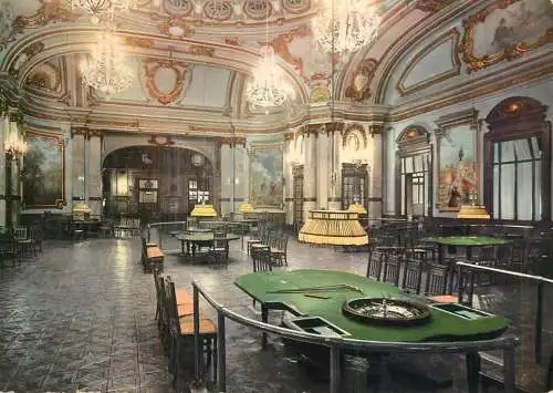 Principaute de Monaco Monte Carlo Casino  Salle de la roulette