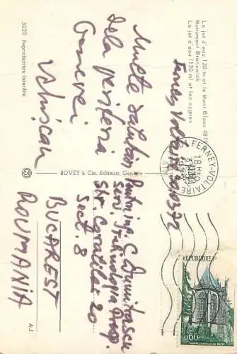 Switzerland Geneve souvenir multi view