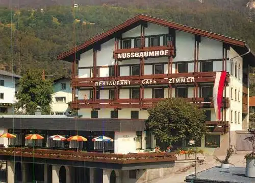 Austria Landeck Tirol Nussbaumhof Gasthof Cafe Restaurant