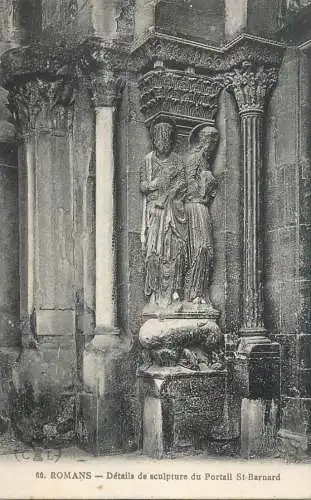 France Romans portail St. Bernard