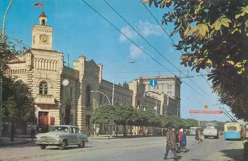 Moldova Republic Chisinau Lenin Avenue