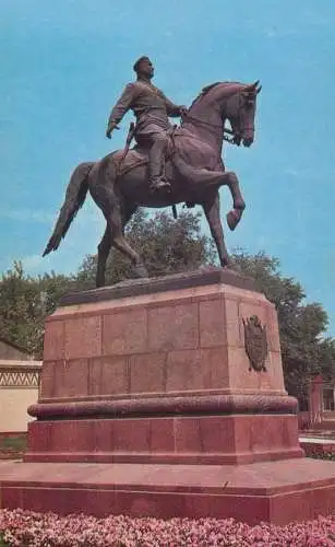 Moldova Republic Chisinau G.I Kotovsky equestrian sculpture