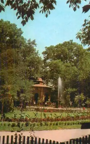 Romania Buzias vedere din parc
