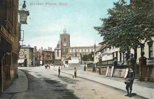 United Kingdom England Market Place Diss