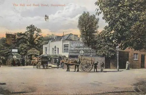 United Kingdom England Hampstead bull and bush hotel