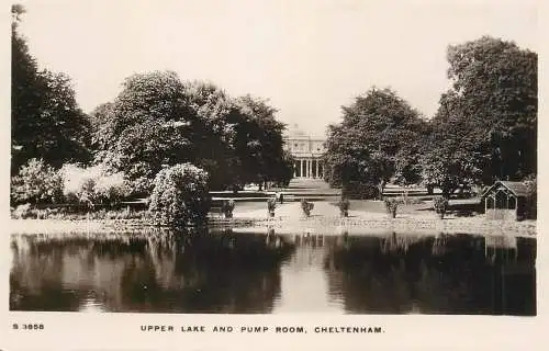 United Kingdom England Cheltenham Upper Lake and Pump Room