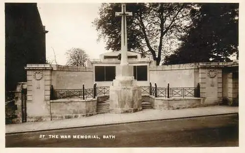 United Kingdom England Bath war memorial