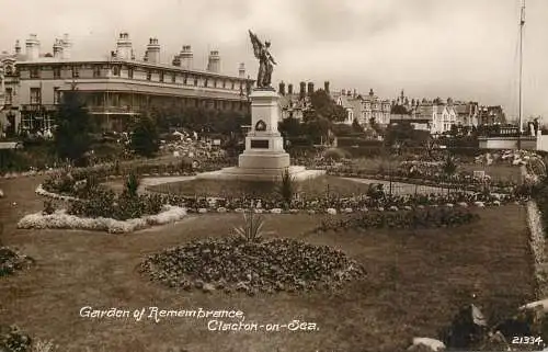 United Kingdom England Clacton on Sea garden of remembrance