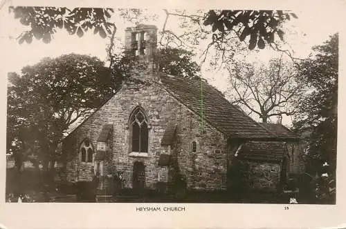 United Kingdom England Heysham church