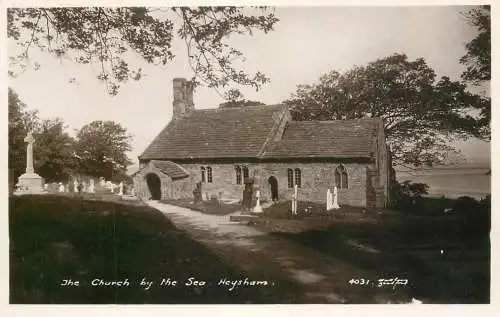 United Kingdom England Heysham church
