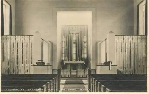 United Kingdom England St. Matthews church Jersey